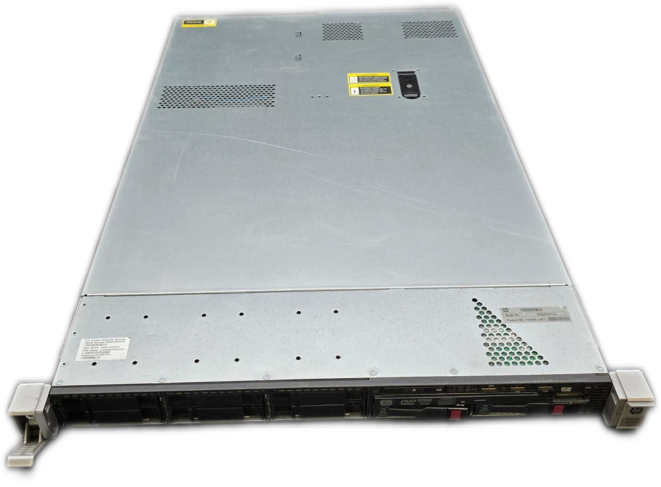 HP ProLiant DL360p Gen8 2x Xeon 192GB RAM Server No OS/HDD - Image 1 of 4