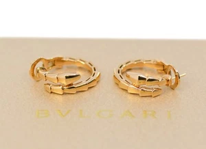 Bulgari Serpenti Viper 18K Rose Gold Earrings - Picture 1 of 4