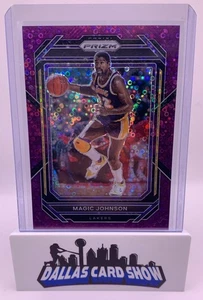 2022-23 Panini Prizm Fast Break MAGIC JOHNSON #276 Purple Disco 20/75 Lakers - Picture 1 of 2