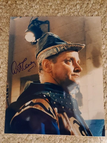 ART CARNEY SIGNED AUTOGRAPHED BATMAN THE ARCHER COLOR 8X10 PHOTO Cover