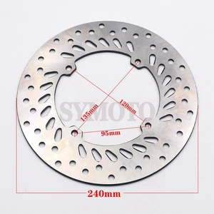 Front Brake Disc Rotor For Honda CRF150F CRF230F CRM250 SL230 XL250R XLR125 - Picture 1 of 3