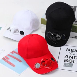 Baseball Cap Hut mit Solar Ventilator kreative Basecap Kappe Sommer Schirmmütze - Bild 1 von 22
