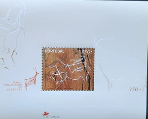 T0686-PORTUGAL MNH SS 2274 CV $4.25. ARCHEOLOGY CAVE PAINTING - Picture 1 of 1