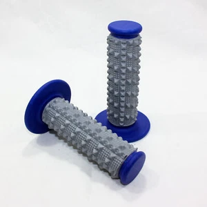 AZUL 24 mm 22 mm barra de mango acelerador agarre de mano 110cc 125cc PIT PRO Trail Dirt Bike - Imagen 1 de 2