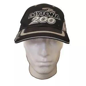 Daytona 200 Nascar Sombrero Negro Bikeweek Gorra Ajustable Bordado Béisbol 2005 - Imagen 1 de 10