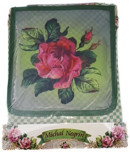 Michal Negrin Küchenschürze Viktorianische Rosen Retro Blumen Romantisch Wohndeko - Bild 1 von 2