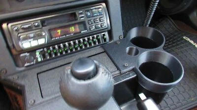 3rd Third Gen Camaro Dual Cup Holder NO CUTTING REQUIRED/EZ INSTALL- Made in USA - Image 1 of 4