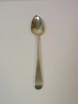 Mundial Inglés siglo XIX. Eley & Wm. Cuchara de relleno Fearn de plata de ley de 11" Foto 1 de 4