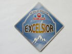 Beer Collectible Coaster: OSSETT Brewery Excelsior Real Ale ~ Yorkshire, ENGLAND