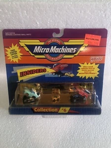 1989 Micro Machines Insiders Collection #6 Galoob 6472 New In Box MIP - Picture 1 of 5