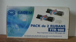 Sagem 2x TTR 900 Faxrolle Fax 300 400 2000 Series 280 Seiten A4 OVP B - Photo 1/1