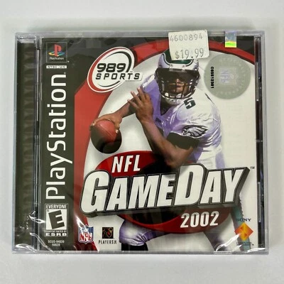 NFL Game Day 2002 PS1 PlayStation 1 NTSC U/C Brand New Sealed Tracked Postage - Image 1 of 4