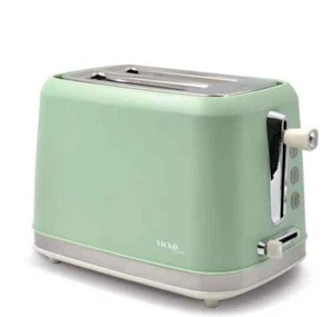 Mint Electric Toaster 2 Slices Of Bread Electric Sandwich Maker Retro New - Picture 1 of 3