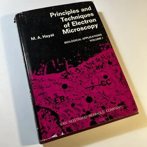 Principles and Techniques of Electron Microscopy VOL 1 by M.A. HAYAT - Picture 1 of 8