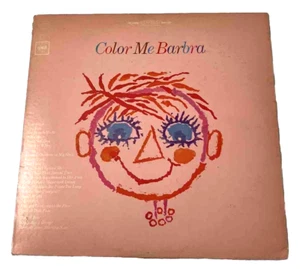 Barbra Streisand – Color Me Barbra VINYL RECORD LP ALBUM Pop  CS 9278 - Picture 1 of 3