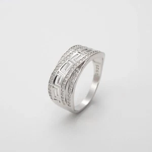 Sterling Silber 925 klassisches Design Ring, 925 Silber Ring - Oz Ouro - Bild 1 von 2