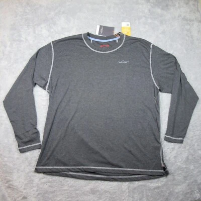Camisa Orvis Para Hombres 2XL Gris Trucha Bum Logo Manga Larga Brezo Pesca Absorbente Nueva con Etiquetas Foto 1 de 4