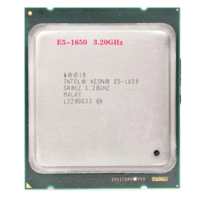Intel Xeon E5-1650 SR0KZ 3.2GHz 6 Core 12Mb Cache Socket 2011 CPU Processor - Image 1 of 4