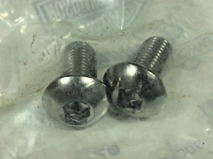 QTY 2 NEW OEM HARLEY DAVIDSON HD 4101 HEX SOCKET SCREW - Imagen 1 de 2