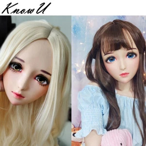 Kigurumi Animated Headgear Female Head Shell Second element Transgender Cosplay - Picture 1 of 13