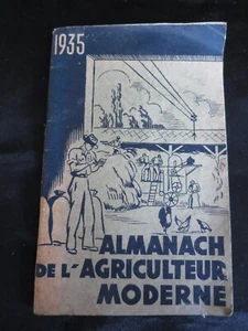 Almanach ! Almanach de l'agriculteur moderne ! 1935 ! C68 - Picture 1 of 1