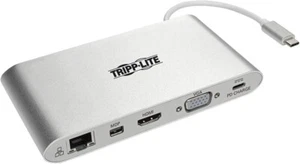NEW Tripp-Lite USB 3.1 USB-C Aluminum Docking Station w/ PD Charge - Picture 1 of 1