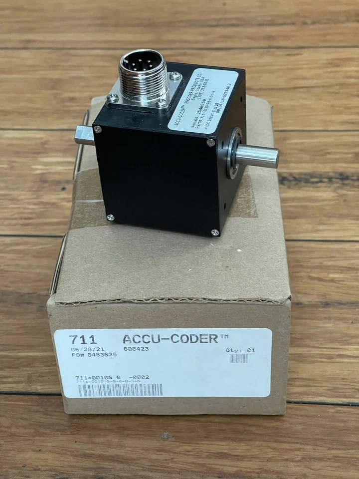 New Encoder Products Accu-Coder 711 Incremental Shaft Encoder 10 pulses/rev - Image 1 of 1