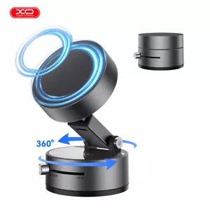 Vacuum Magnetic Suction Phone Holder 360° Suction Cup Car Phone Mount Foldable - Picture 1 of 10