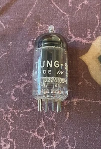 Vintage Tung-Sol 12AX7A Tube USA - Picture 1 of 3