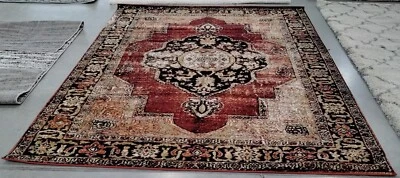 RED / MULTI 8' X 10' Damaged Binding Rug, Reduced Price 1172741737 VTH219A-8 - Image 1 of 4