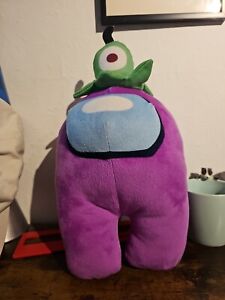 Official & Fully Licensed Among us Character Soft Toy Plush Doll Purple 30cm
