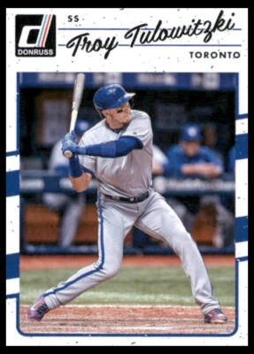 2017 Donruss #169 Troy Tulowitzki Toronto Blue Jays - Image 1 of 2