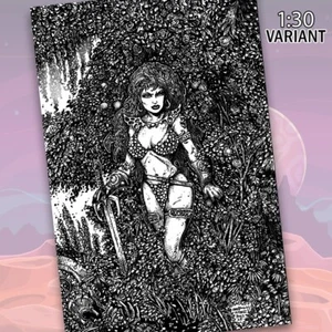 Red Sonja #1 Cover ZA Eastman 1:30 Line Art Virgin Edition Variant Comic Book - Picture 1 of 2