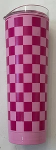 The Loud Cup, Checkboard Pink, 23 fl oz, Please Read Details - Bild 1 von 6