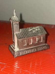 Dwight D. Eisenhower Chapel Abilene Kansas Souvenir Paperweight Figure - Picture 1 of 5