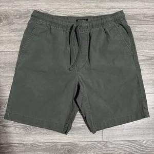 Banana Republic Herren oliv elastische Taille Kordelzug Eingriff Taschen Shorts Gr. M - Bild 1 von 9