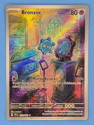 Bronzor - 170/162 Pokémon TCG Illustration Rare SV05: Temporal Forces Near Mint - Image 1 of 2
