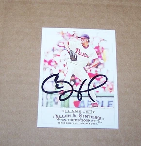 Cole Hamels Signed Autograph Card H3 - Picture 1 of 1