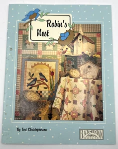 Robin's Nest Teri Christopherson Black Mountain Quilts Pattern Book - Picture 1 of 5