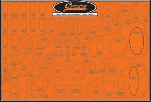 James Gasket 99000-SHVL Gasket Display Board - Shovelhead - Picture 1 of 3