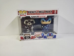 Funko POP! Vinyl Figure: Rocket Vs. Mega Man X: Games: 2pack Set (NIP) - Picture 1 of 8
