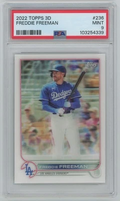 Freddie Freeman 2022 Topps 3D Pop of 2! PSA 9 #236 Atlanta Braves - Image 1 of 2
