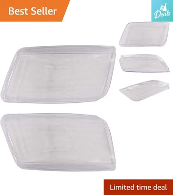 Cubiertas transparentes impermeables para lentes de faros para VW Jetta y Bora 1999-2005 - Paquete de 2 Foto 1 de 4
