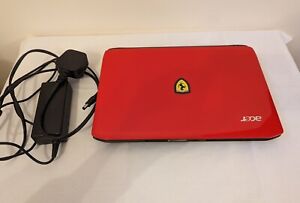 Acer Ferrari One 200 Rare Collectible Laptop 