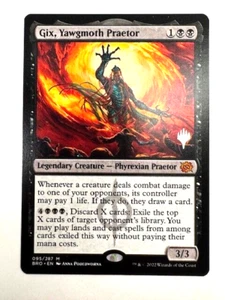 MTG Gix, Yawgmoth Praetor NM Promo Pack: The Brothers' War RegularOpens in a new - Picture 1 of 2