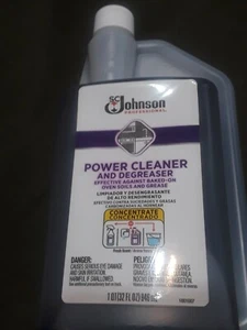 2 SC JOHNSON PROFESSIONAL POWER CLEANER AND DEGREASER CONCENTRATED 1QT total of2 - Picture 1 of 3