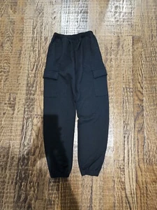 Arshiner Youth Unisex Black Pants Size 12 With Pockets - Picture 1 of 5