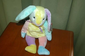 DIPPY the Bunny Rabbit - Yellow Tummy - Ty Beanie Baby - MWMT - Fast Shipping - Picture 1 of 5