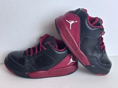 Zapatillas deportivas Nike Jordan Flight Origin 2 705162-016 negras rojas para niños pequeños 9C Foto 1 de 4