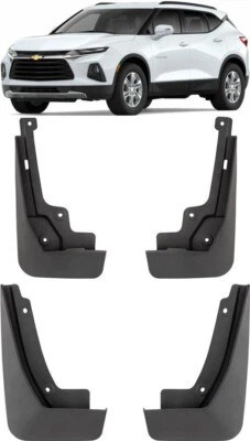Protectores contra salpicaduras moldeados genuinos nuevos guardabarros para Chevy Chevrolet Blazer 2019-2024 Foto 1 de 4